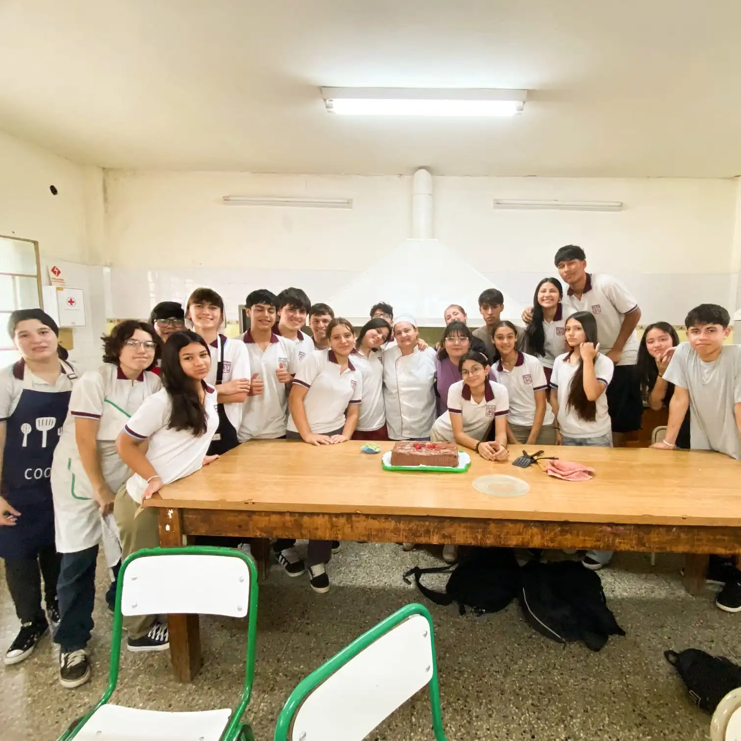Imagen del taller de Gastronomía, ciclo lectivo 2024